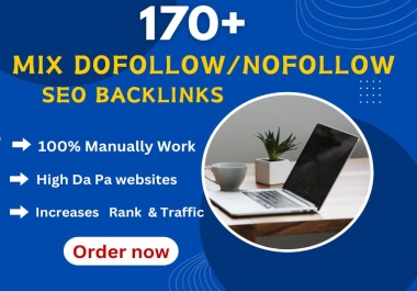 Mix 170 SEO backlink,Profile creation,Web2.0,Directory,Article Submission,Social,Classified ads post