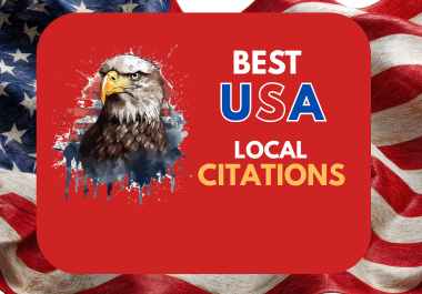I will create 100 manual USA local citations for ranking