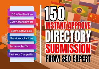 Get 150 Approved Directory Submission With Niche-Relevant Backlinks