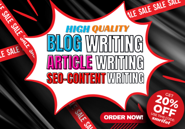 1000-2000 Words Manually Article Writing 