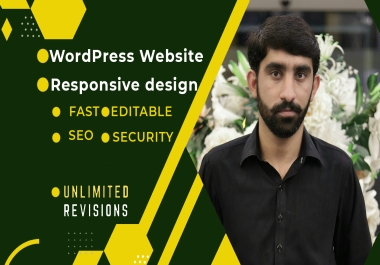 I will build super fast loading wordpress website with generatepress theme