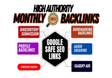Manually 600 High Authority SEO Backlinks Package
