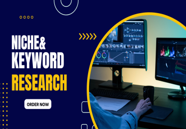 Rank Your Website With Niche Related keyword Research,  Competitor Analysis and Website Audit