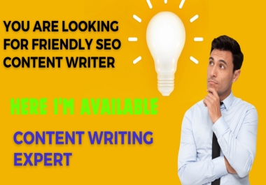 Content Blog Writing Expert Service