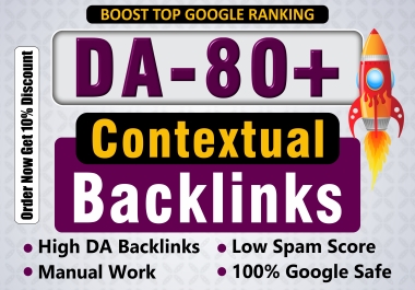 I will complete monthly off page seo via high authority white hat dofollow backlinks