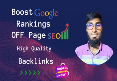 Off-page SEO services with do-follow backlinks
