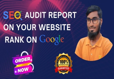 All internal and SEO audit reports on your website