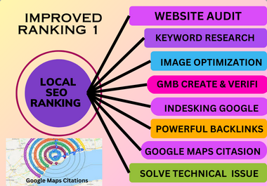 I will do 1500 Google Maps Citations and local SEO for Google Fast Page Rank