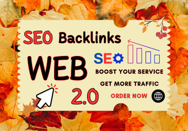 Instant Approve Web 2.0 dofollow backlinks in top Web 2.0 sites 90 + DA