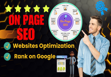 I will do 5 on page SEO,  technical optimizations for wordpress