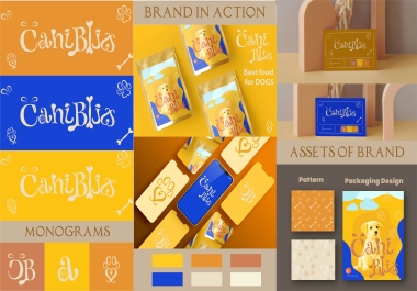 Professional Brand Identity Design by Kanzah Zahid