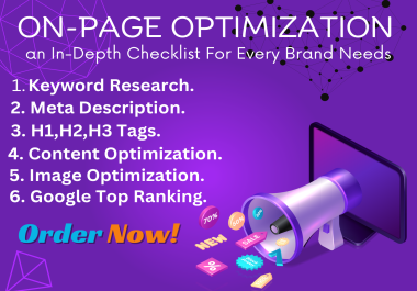 I will do wordpress on-page SEO optimization for website ranking