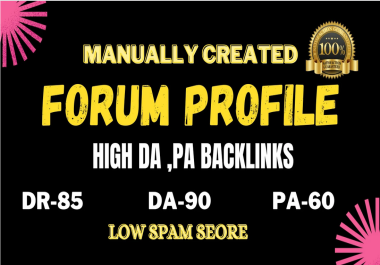 I will create 20,000 social network and forum profile seo backlinks
