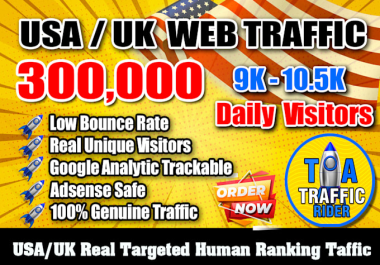 Drive 300K Organic Website Traffic for SEO Boost