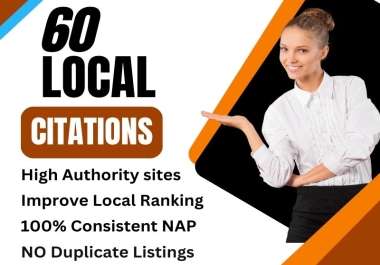 " Boost Your Local Presence: 60 Document Sharing Sites Local Citation Service"
