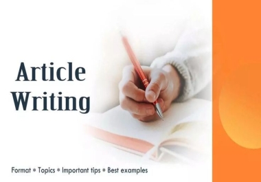 Your Voice, Our Words: Expert Article Writing