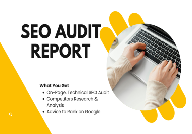 I will provide expert SEO audit report,  competitor website analysis,  keyword research