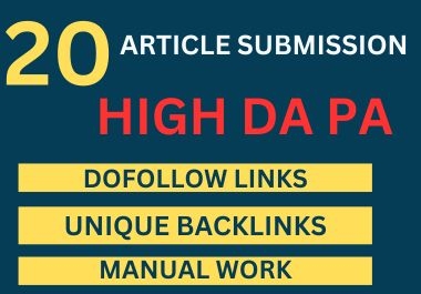 high quality 20 unique domain White had seo backlinks