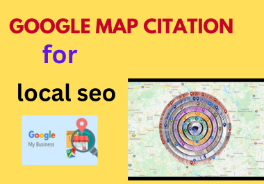 i will manuel map citation for local seo