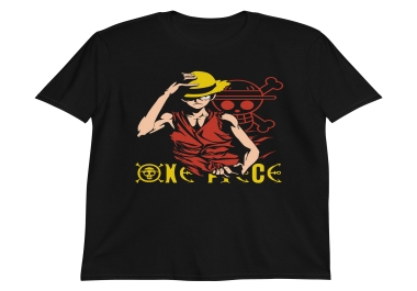 Design One Piece Cute Anime Oversized T-Shirt