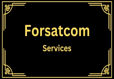 welcome to Forsatcom services we make brand/business logos with great and fascinating designs