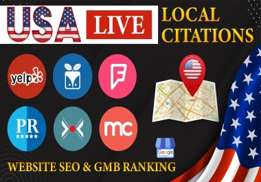 I will build 300 top USA local citations or Google Map Citation for Locally Ranking
