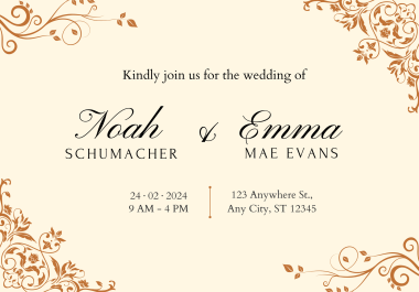 Unique and eye-catching wedding invitations that capture your eternal love !!