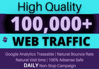 Deliver targeted,  high-quality traffic to your platform for 30 days