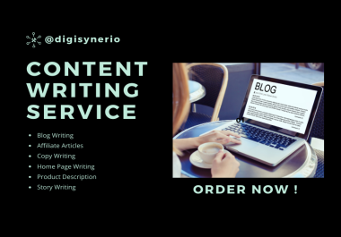 Get Content Writing Service - SEO Optimized Content