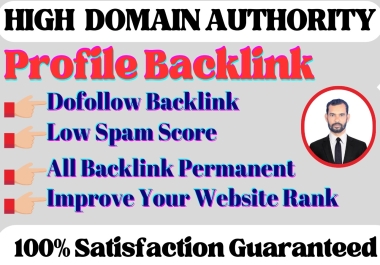 High Quality 120 Profile Backlinks To Boost Your Website