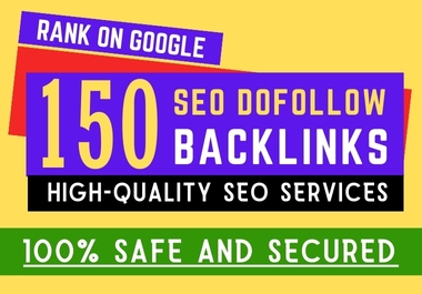 150 SEO backlinks from pdf, PR9,article post, web2.0, directory many more