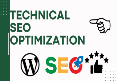 I will do technical SEO optimization of your wordpress website