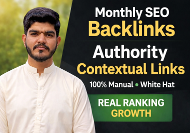 Guarenteed rannk High authority DA 50+ white hat 1000 Manual dofollow backlinks