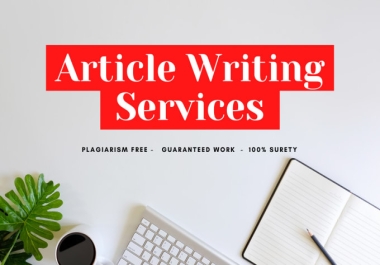 Article Writing,  Make Your Website Look Professional SEO Friendly