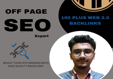 I will do 100 web 2.0 off page SEO service with manual do follow backlinks