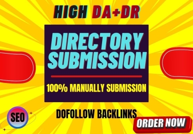 100 professional directory backlinks to increase your website ranking