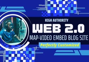 High Authority WEB 2.0 map-video embed Top Ranked Mini Blog Website