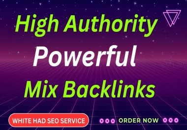 I will build 1000 high authority mix backlinks for off page SEO
