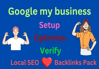 I will Create Google my business profile and optimization