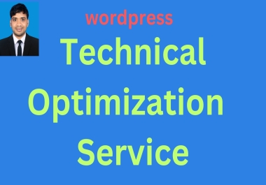 I will provide wordpress technical SEO and optimization