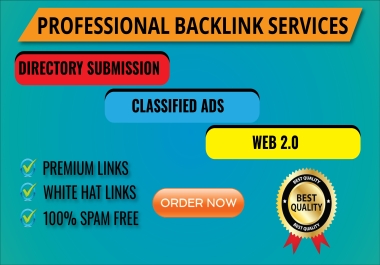 I will provide professional backlink services