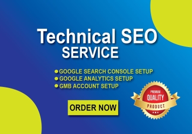 I will provide tecnical seo services for you