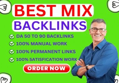 I will provide 1500 mix backlinks for grow your domain authority