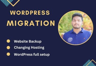 I will migrate,  clone,  backup,  transfer,  move your wordpress website in 1 hour