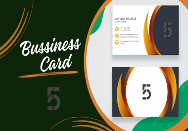 Business card design for your company.