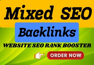 I will provide 300 high-quality Mixed SEO Backlinks for website ranking