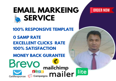 I will Do 100 Email Marketing