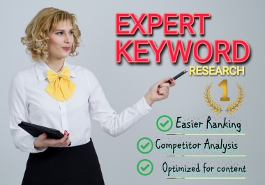 Research the 40 most profitable keywords for your site.
