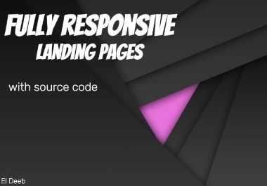 Responsive Landing Pages with SEO Code