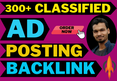 I will have 120 Classified ads posting high DA PA Backlinks